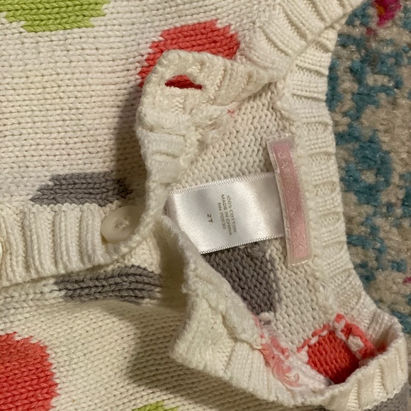 Polka dot Cropped Shrug Sweater 2T - Janie & Jack - Picture 3 of 4